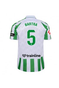 Real Betis Marc Bartra #5 Voetbaltruitje Thuis tenue 2024-25 Korte Mouw